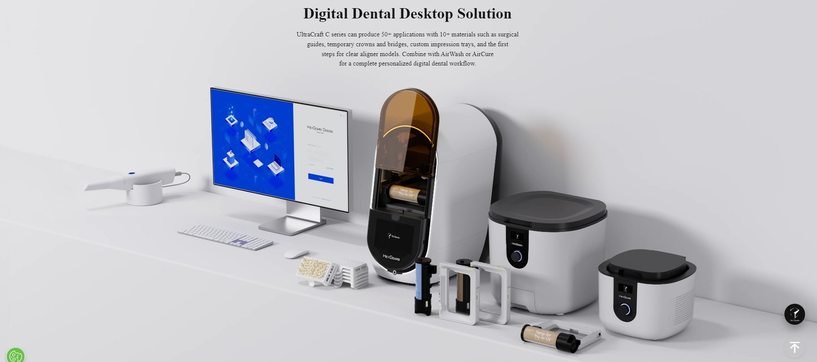 Digitális fogászati asztali megoldás